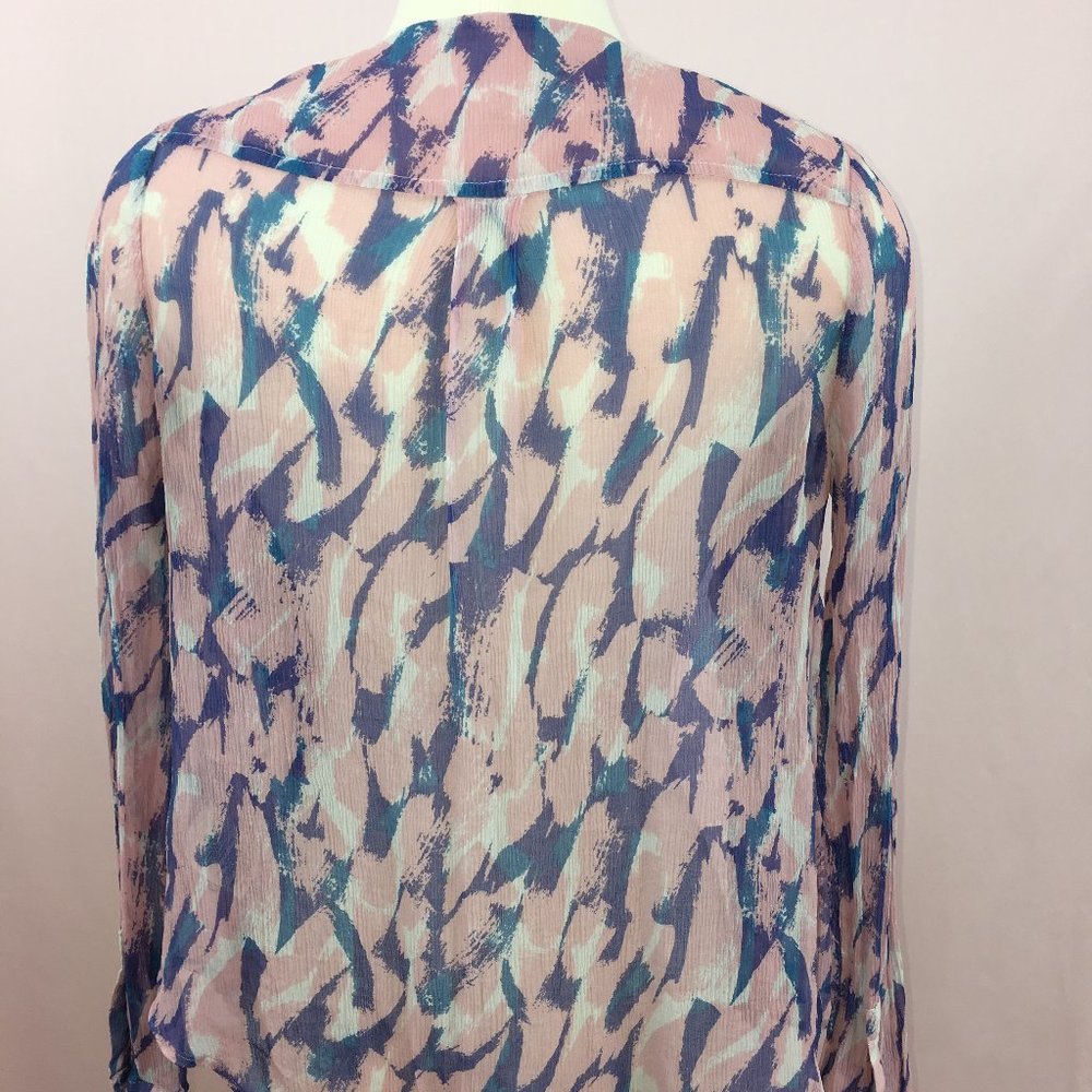 LIKE NEW ANTHROPOLOGIE MAEVE BUTTON DOWN BLOUSE - Picture 5 of 5